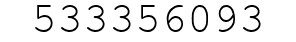 Number 533356093.