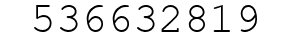 Number 536632819.