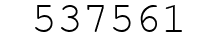 Number 537561.