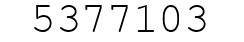 Number 5377103.