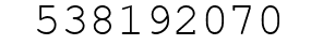 Number 538192070.