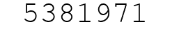 Number 5381971.