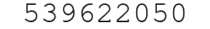 Number 539622050.