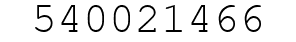 Number 540021466.