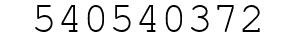 Number 540540372.