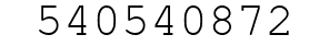 Number 540540872.