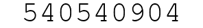Number 540540904.
