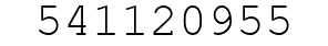 Number 541120955.