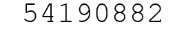 Number 54190882.