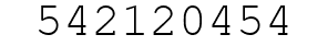 Number 542120454.