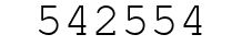 Number 542554.