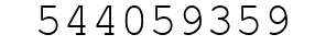 Number 544059359.