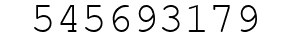 Number 545693179.