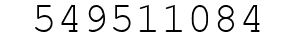 Number 549511084.