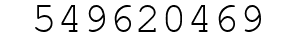 Number 549620469.