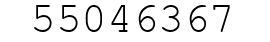 Number 55046367.