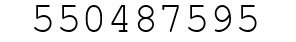 Number 550487595.