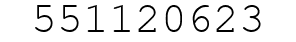 Number 551120623.