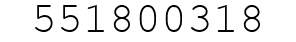 Number 551800318.