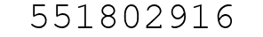 Number 551802916.