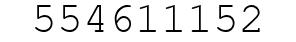 Number 554611152.