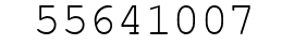 Number 55641007.