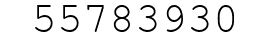 Number 55783930.
