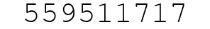 Number 559511717.