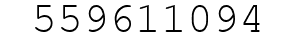 Number 559611094.