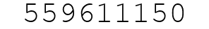 Number 559611150.