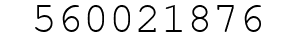 Number 560021876.