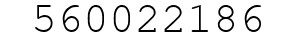 Number 560022186.