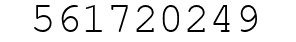 Number 561720249.
