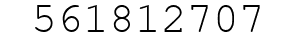 Number 561812707.