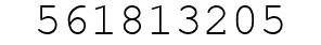 Number 561813205.