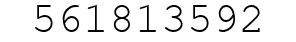 Number 561813592.