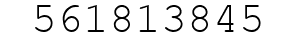 Number 561813845.