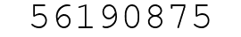 Number 56190875.