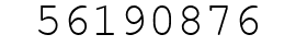 Number 56190876.