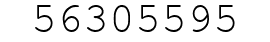 Number 56305595.