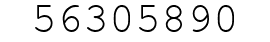 Number 56305890.