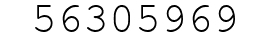 Number 56305969.