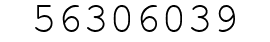Number 56306039.