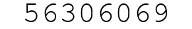Number 56306069.