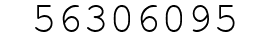 Number 56306095.