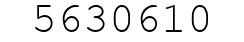 Number 5630610.