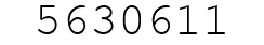 Number 5630611.