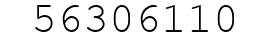 Number 56306110.