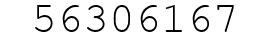 Number 56306167.