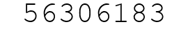 Number 56306183.